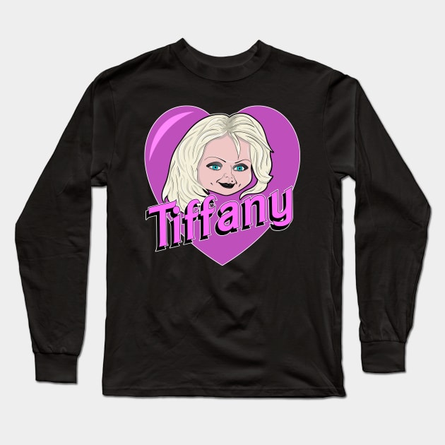 tiffany - bride of chucky Long Sleeve T-Shirt by wet_chicken_lip